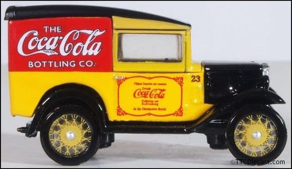 Oxford 76ASV006CC Coca Cola Van, 1/76 Scale